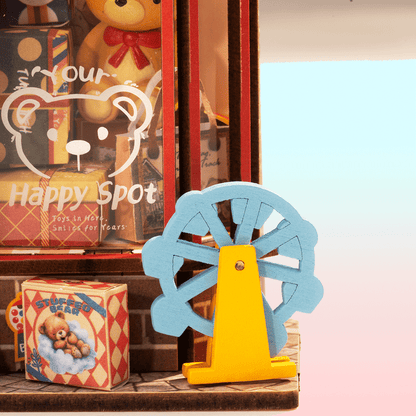 Rolife DIY Miniature House – Whimsy Toy Shop Wooden Puzzle Kit (DS044)