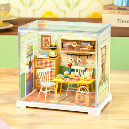 Rolife Floral Dining Room DIY Miniature House DWS06B