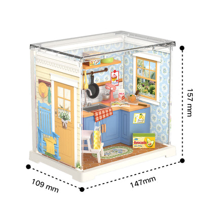 Rolife Homely Baking Kitchen DIY Miniature House DWS08B