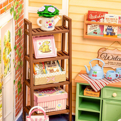 Rolife Sunshine Sip Porch DIY Miniature House DWS07B