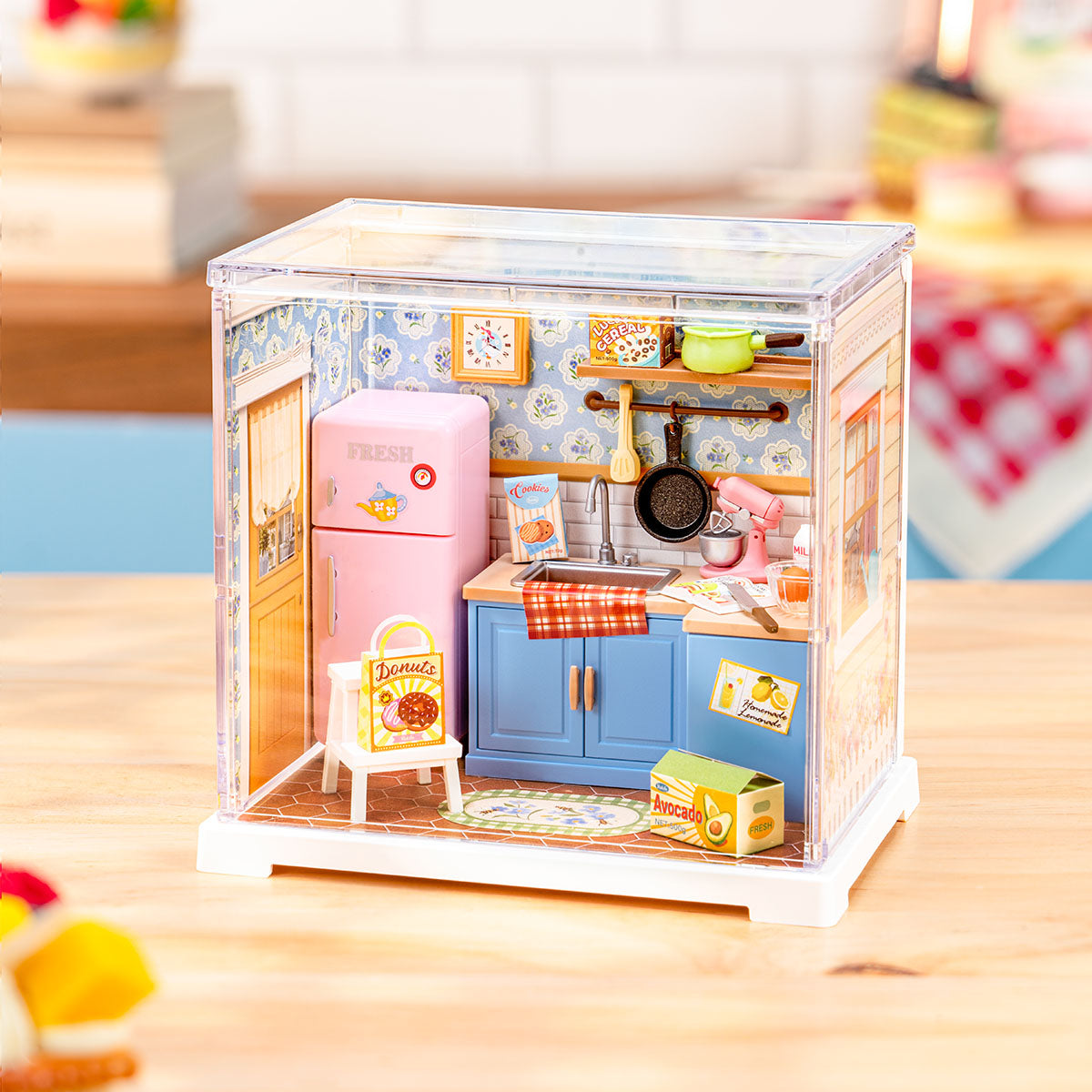 Rolife Homely Baking Kitchen DIY Miniature House DWS08B
