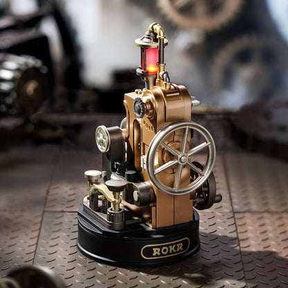 ROKR Morse Telegraph Mechanical 3D Wooden Puzzle Kit (CGM02)
