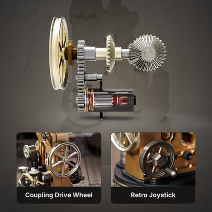 ROKR Morse Telegraph Mechanical 3D Wooden Puzzle Kit (CGM02)