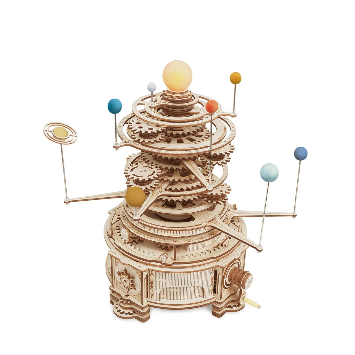 ROKR Mechanical Orrery 3D Wooden Puzzle DIY Model Kit ST001