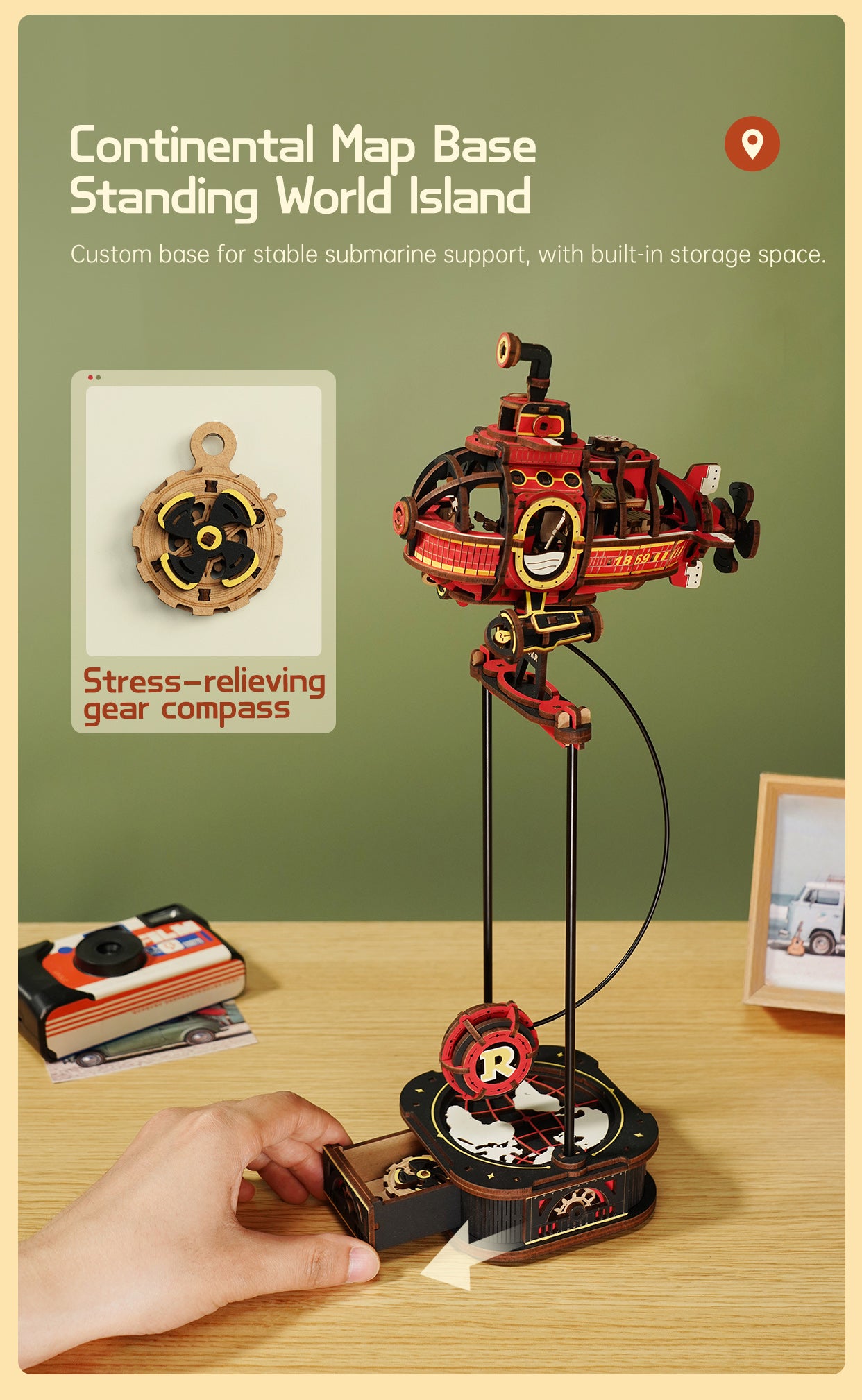 ROKR Deep Sea Adventurer Pendulum Balance Toy 3D Puzzle MCD04