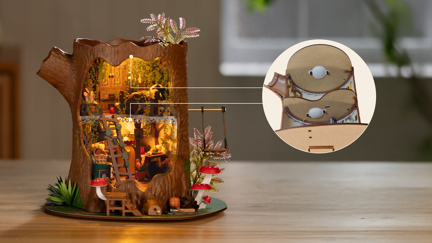 Rolife Fairytale Tree House DIY Miniature House DG179