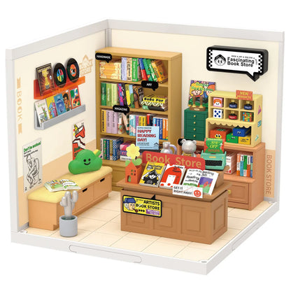 Robotime Rolife Super Creator Series DIY Miniature House Model Kit DW004 DW005B DW006