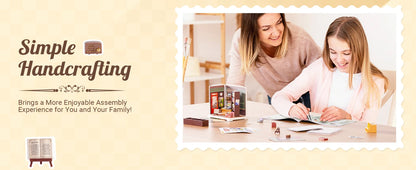 Rolife Super Creator Mini Series Dollhouse 3D Puzzle DIY Miniature House Model Kit