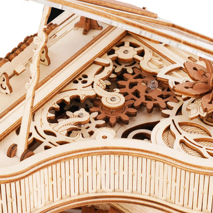 Robotime Rolife Sunset Carnival Series DIY Wooden Puzzle Music Box Model Kit AMT01 AMK81 AMK63