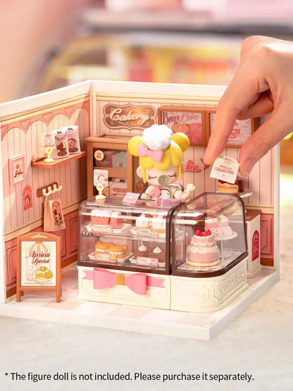 Robotime Rolife Super Creator Series DIY Miniature Dollhouse Model Kit DW019B DW018B DW017B