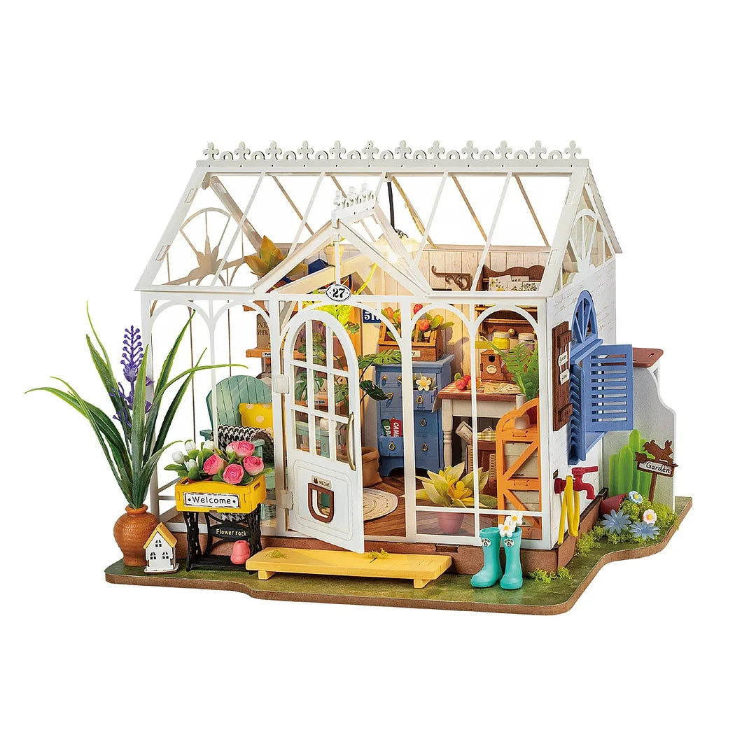 Robotime Rolife Dreamy Garden House DIY Miniature House Model Kit DG163