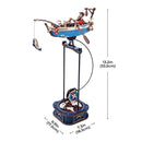 Robotime ROKR Gravity Swing – 3D Wooden Puzzle Kit with Interactive Motion & Ocean-Inspired Designs for Teens & Adult