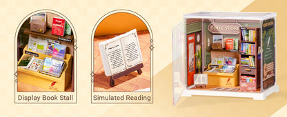 Rolife Super Creator Mini Series Dollhouse 3D Puzzle DIY Miniature House Model Kit