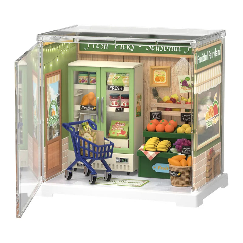 Rolife Super Creator Mini Series Dollhouse 3D Puzzle DIY Miniature House Model Kit