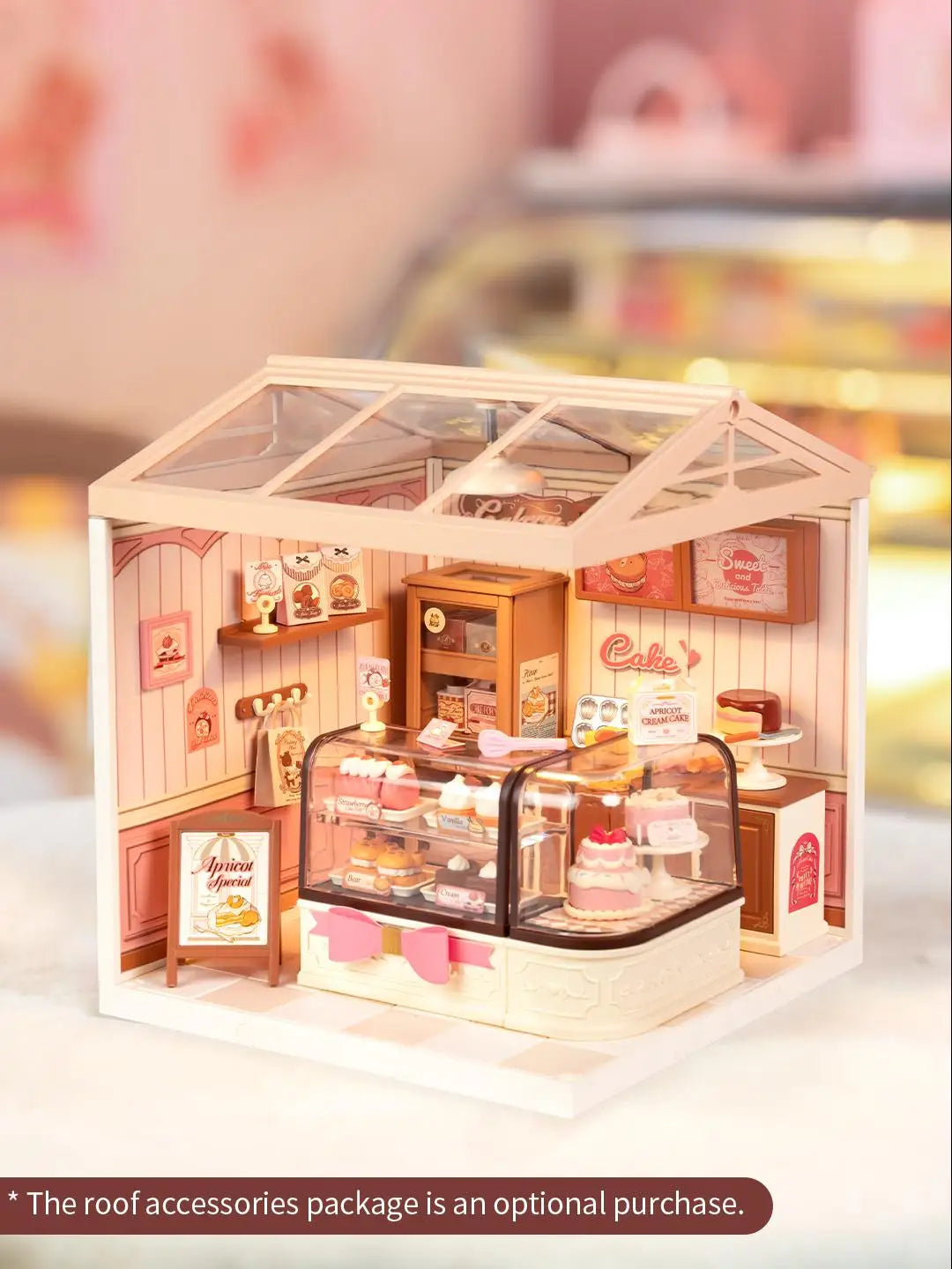 Robotime Rolife Super Creator Series DIY Miniature Dollhouse Model Kit DW019B DW018B DW017B