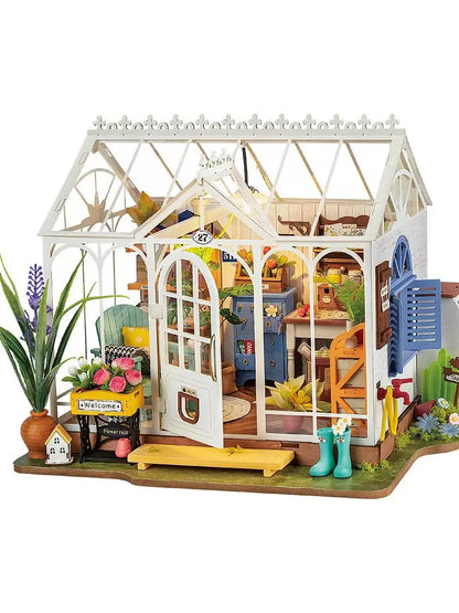 Robotime Rolife Dreamy Garden House DIY Miniature House Model Kit DG163
