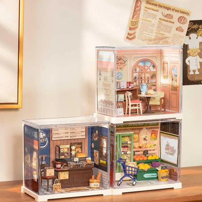 Rolife Super Creator Mini Series Dollhouse 3D Puzzle DIY Miniature House Model Kit