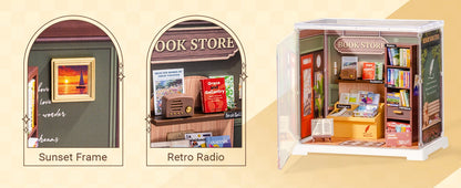 Rolife Super Creator Mini Series Dollhouse 3D Puzzle DIY Miniature House Model Kit