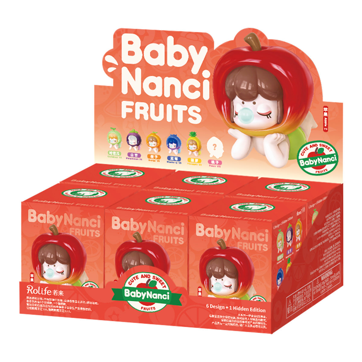 🍊 Rolife Baby Nanci Fruits Surprise Figure Dolls Blind Box Series (NBXX)