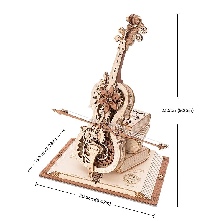 Robotime Rolife Sunset Carnival Series DIY Wooden Puzzle Music Box Model Kit AMT01 AMK81 AMK63