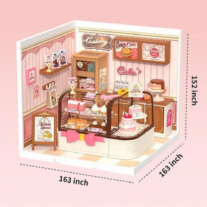 Robotime Rolife Super Creator Series DIY Miniature Dollhouse Model Kit DW019B DW018B DW017B