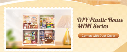 Rolife Super Creator Mini Series Dollhouse 3D Puzzle DIY Miniature House Model Kit