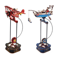 Robotime ROKR Gravity Swing – 3D Wooden Puzzle Kit with Interactive Motion & Ocean-Inspired Designs for Teens & Adult