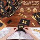 Robotime ROKR 3D Wooden Seahorse Barque Puzzle Kit – Nautical Ship Model for Home Décor & Gift Idea for Teens & Adults