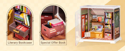 Rolife Super Creator Mini Series Dollhouse 3D Puzzle DIY Miniature House Model Kit