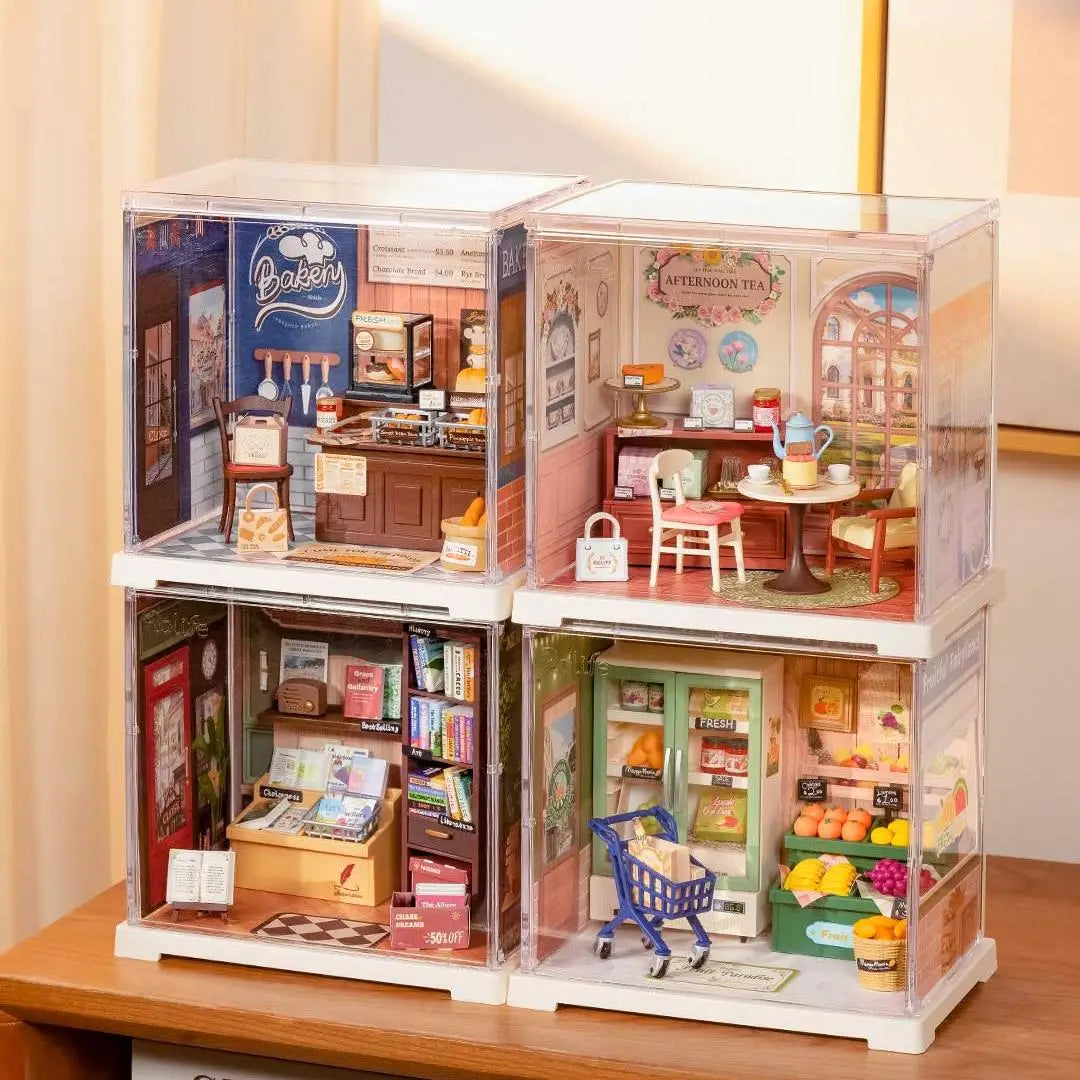 Rolife Super Creator Mini Series Dollhouse 3D Puzzle DIY Miniature House Model Kit