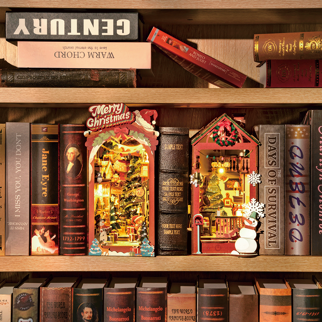 Rolife Christmas Indoor Scene DIY Book Nook TGC07