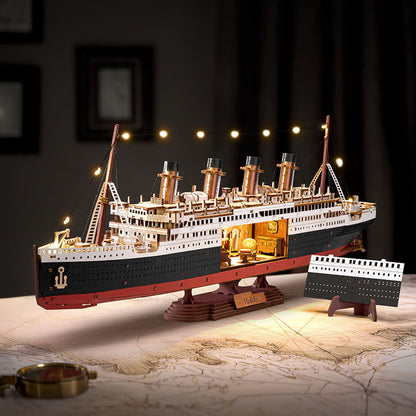 Rolife DIY Miniature House – 1912 Eternal Atlantic Voyager Wooden Puzzle Kit (TGL02)