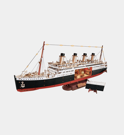 Rolife DIY Miniature House – 1912 Eternal Atlantic Voyager Wooden Puzzle Kit (TGL02)