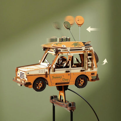 ROKR Road Tripper Pendulum Balance 3D Wooden Puzzle MCD03