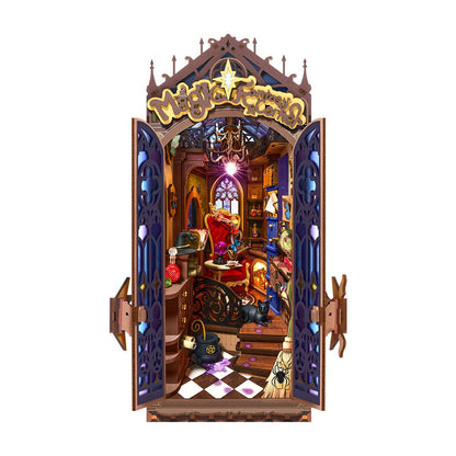 ROKR Rolife Magic Fantasy Corner Book Nook 3D Wooden Puzzle TGB14