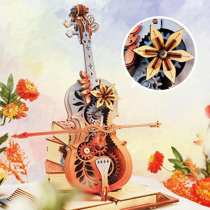 ROKR Symphony of Gorgeous Dreams 3D Wooden Music Box Puzzle AMK63M