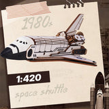 ROKR Space Shuttle 3D Wooden Puzzle Kit LKA02 -LED Launch Pad Model