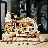 Rokr Electric Marble Parkour 3D Puzzle - DIY Marble Run Gift for Teens