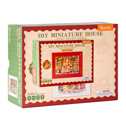 ROKR Rolife Christmas Eve Miniature Room 3D Wooden Puzzle DP005