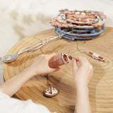 Handmade Romantic Note Wall Clock – Mechanical Gear 3D Wooden Puzzle Clock LC701