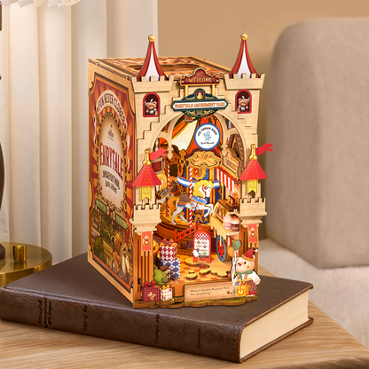 Rolife DIY Book Nook – Fairytale Amusement Park Wooden Puzzle Kit (TGB17)