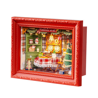 ROKR Rolife Christmas Eve Miniature Room 3D Wooden Puzzle DP005