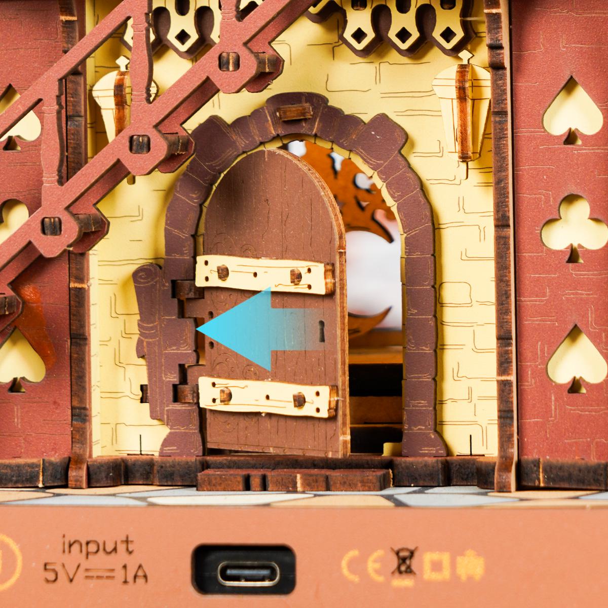 ROKR Mechanical Cuckoo Clock 3D Wooden Puzzle LC901C