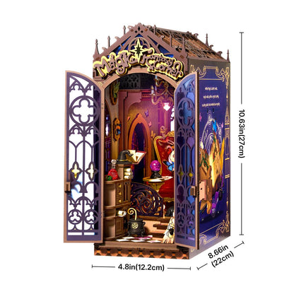 ROKR Rolife Magic Fantasy Corner Book Nook 3D Wooden Puzzle TGB14