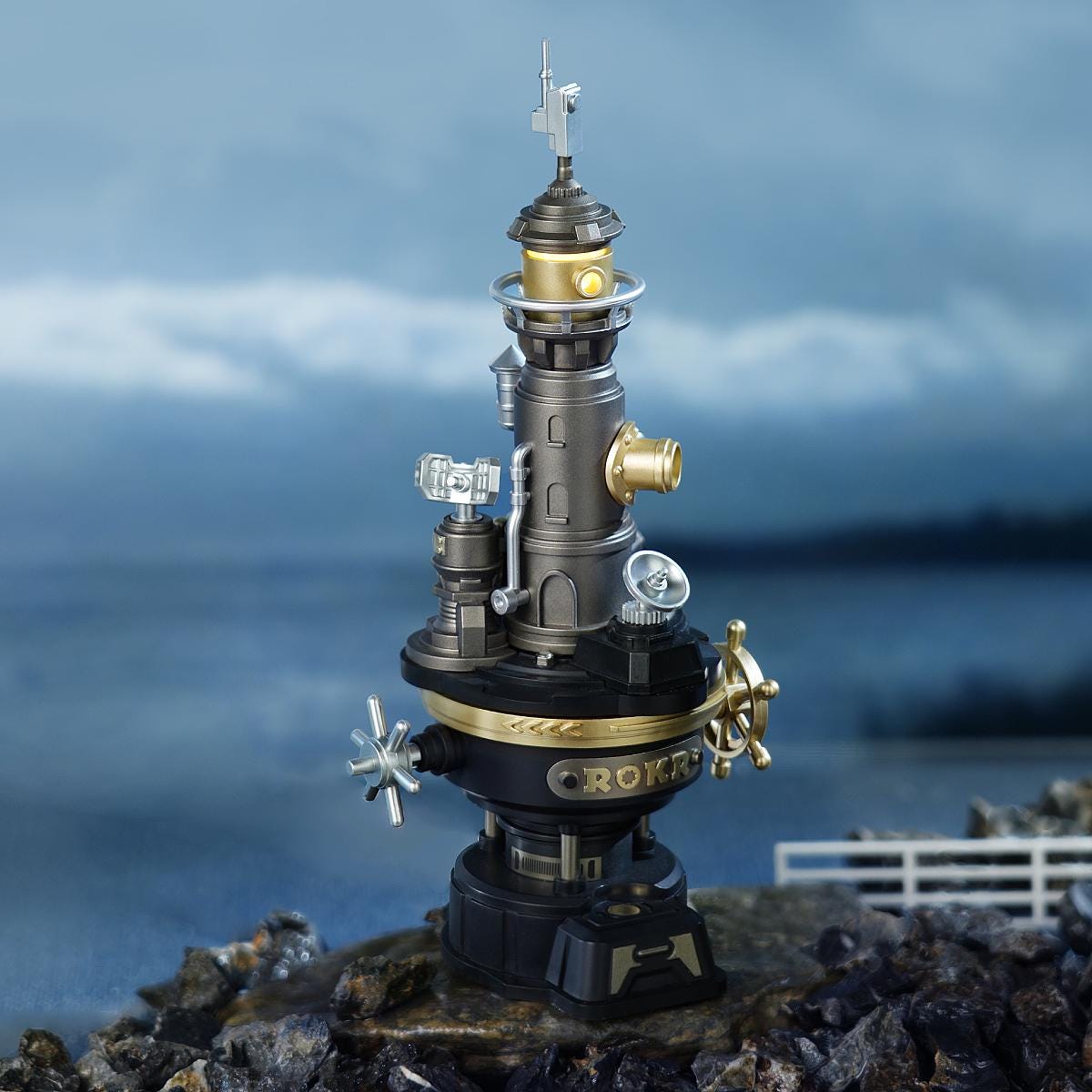 ROKR Navi Lighthouse Mechanical 3D Wooden Puzzle CGM01