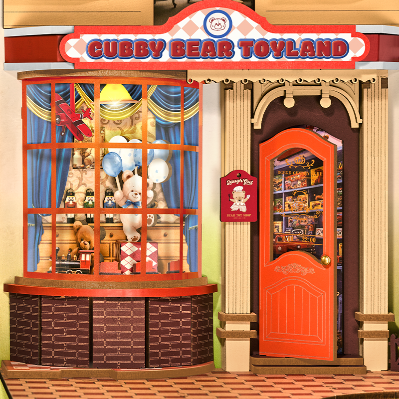 Rolife DIY Book Nook – Fairytale Amusement Park Wooden Puzzle Kit (TGB17)