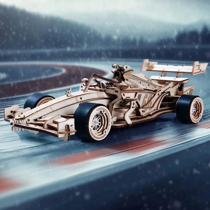 ROKR Racing Car 3D Wooden Puzzle